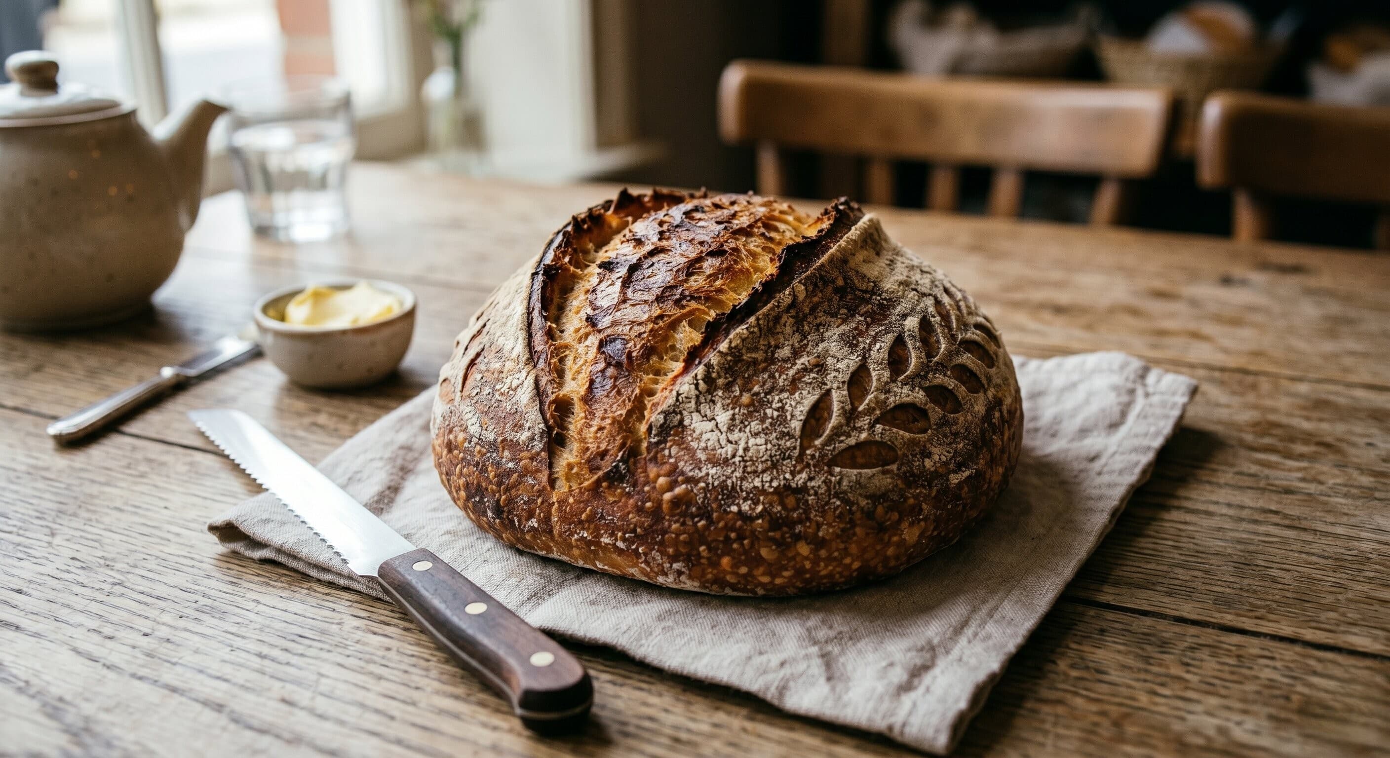 Rustic Sourdough Boule