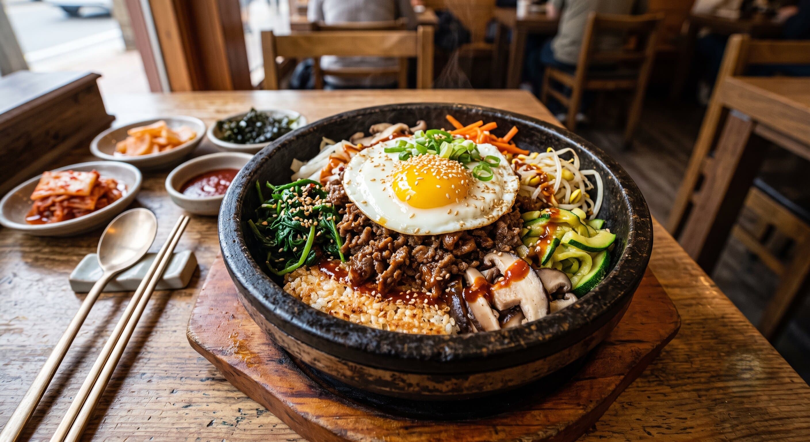Spicy Korean Beef Bibimbap